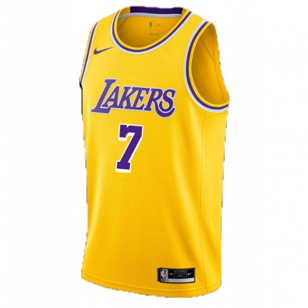 Men's Los Angeles Lakers Carmelo Anthony #7 Gold Swingman Jersey - Icon Edition-Pro Kit Vault | Brand New 26/27 Sports Jerseys